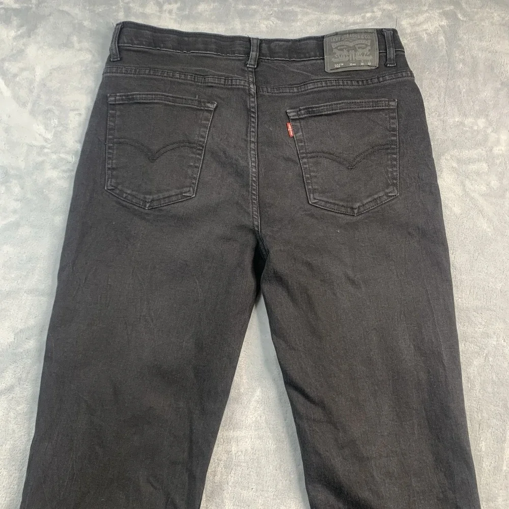 Levi's‎ Boys 502 Regular Taper Jeans Kids Black 20 Reg 30x32